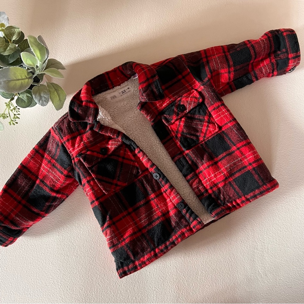 Zara sherpa jacket